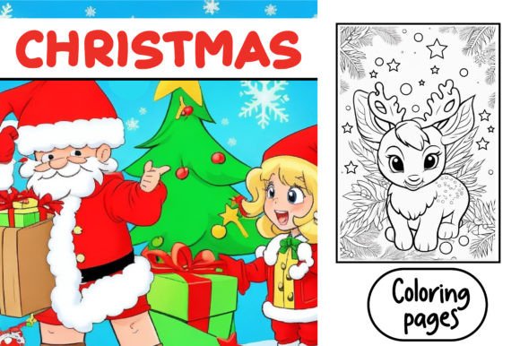 Christmas Holidays Coloring Pages: A Design Asset for Festive Engagement