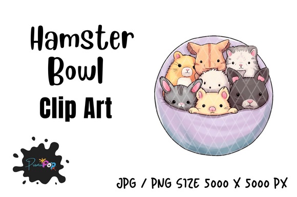 Cute Hamsters Clipart: Elevate Your Visual Design