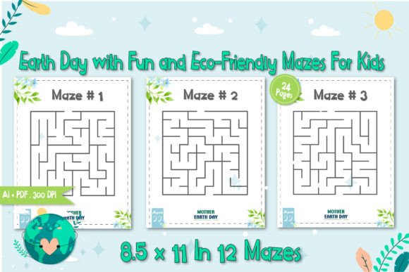 Earth Day with Fun and Friendly Mazes: Design for Impact