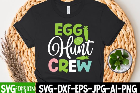 Elevate Your Easter Designs with the Egg Hunt Crew SVG