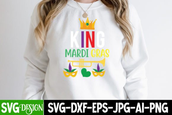 King Mardi Gras SVG Cut File: Design & Branding Power