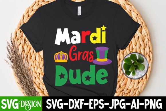 Mardi Gras Dude SVG Cut File: Elevate Your Festive Designs