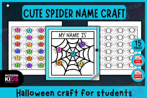 Spider Name Activity Craft: Designing Engaging Visual Projects