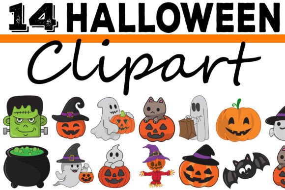 Spooky & Sweet: Elevate Your Halloween Designs with Cute Clipart