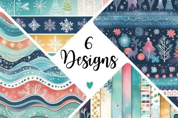 Winter Fun Digital Paper: Elevate Your Seasonal Designs